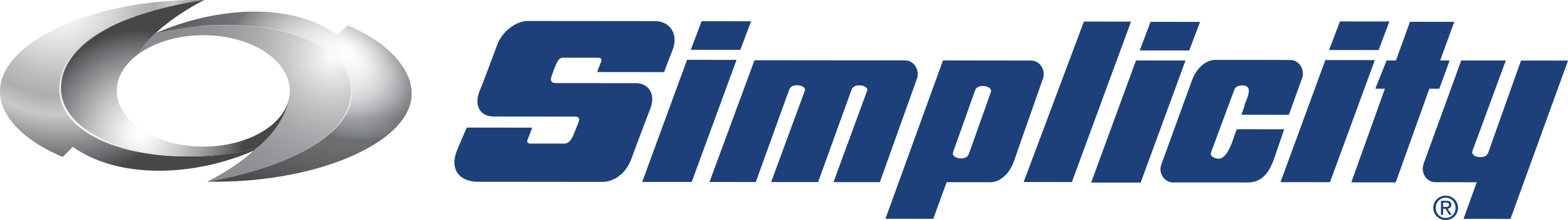 Simplicity Snowthrower - Simplicity Lawn Mower Logo (2511x353)