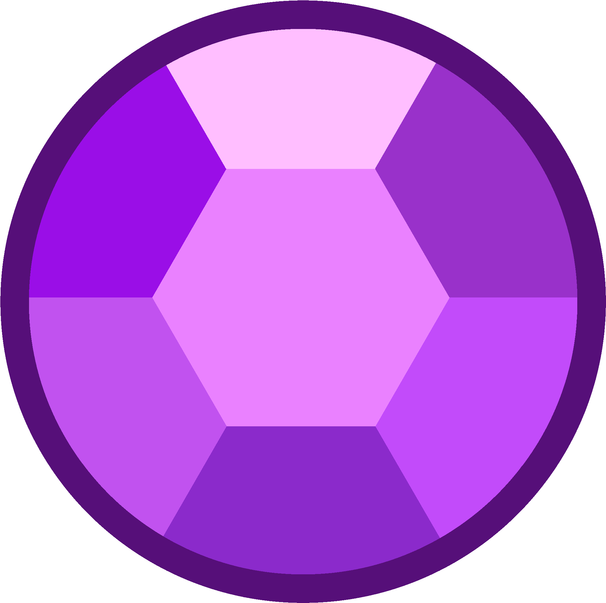 Right Cheek Amethyst Gem - Dj Koze Pick Up (2076x2068)
