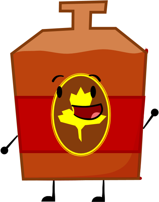 Maplesyruppose - Illustration (527x650)