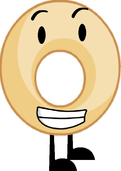 Donut Pose - Bfdia Donut (483x681)