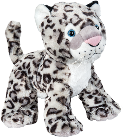 Snow Leopard - Stuffems Toy Shop Make Your Own Stuffed Animal Mini (520x600)