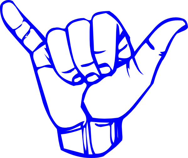 Hang Loose Hand Sign (600x506)