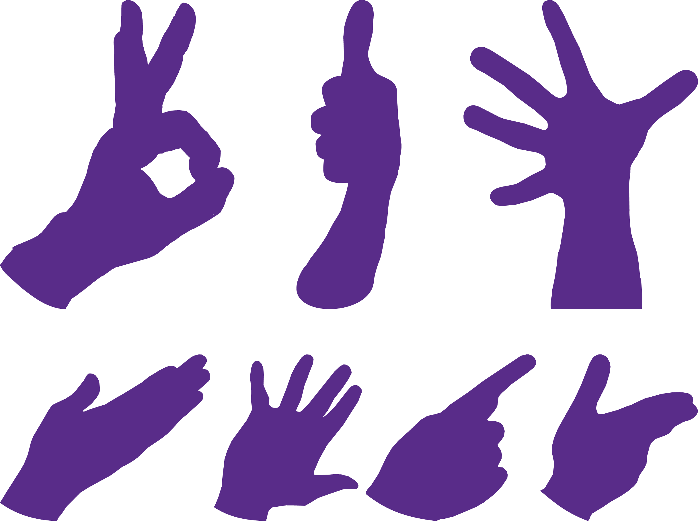Gesture Hand Clip Art - Vector Graphics (2434x1819)