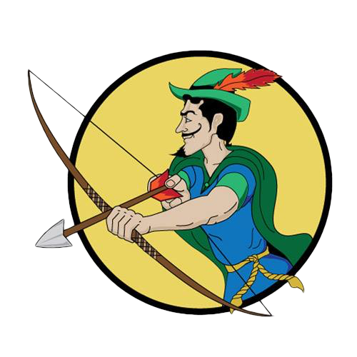 Robin Hood Logo - Illustration (500x500)