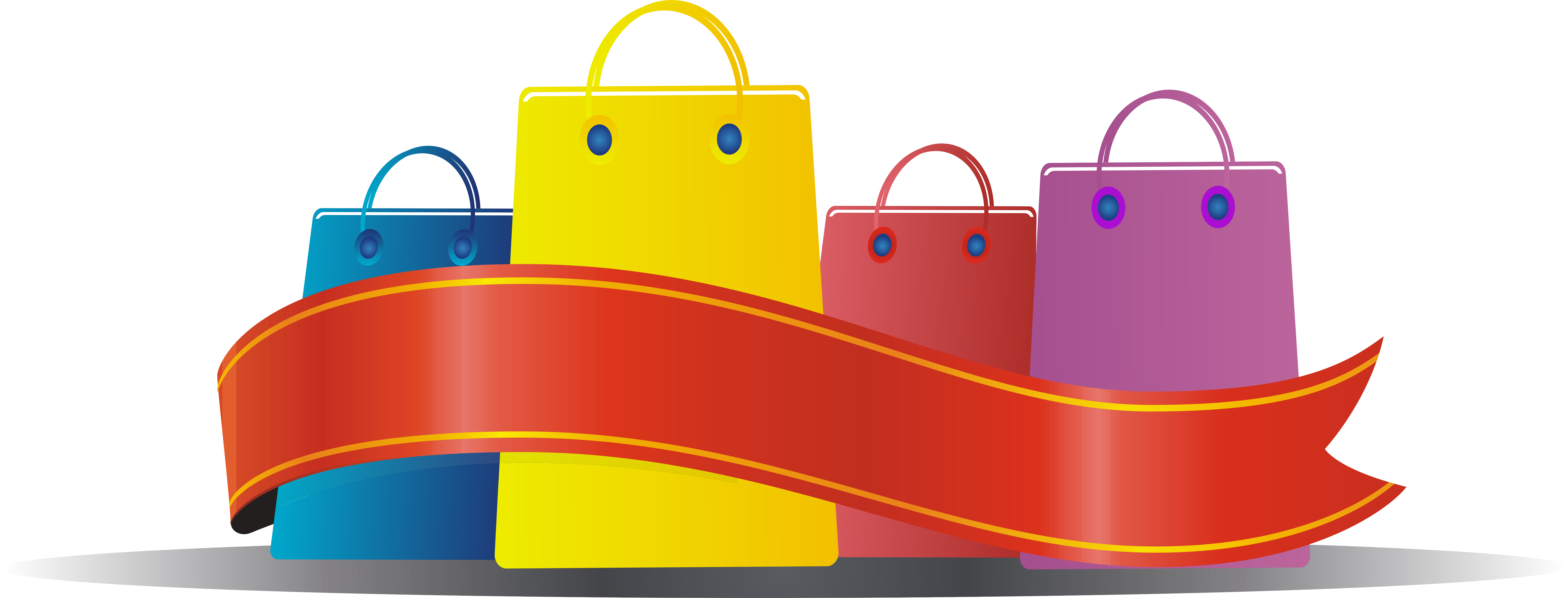 Bag Shopping Computer File - Bag (6847x2610)