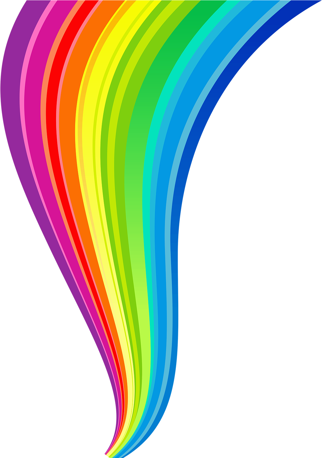 Menu - Rainbow Png (1142x1586)
