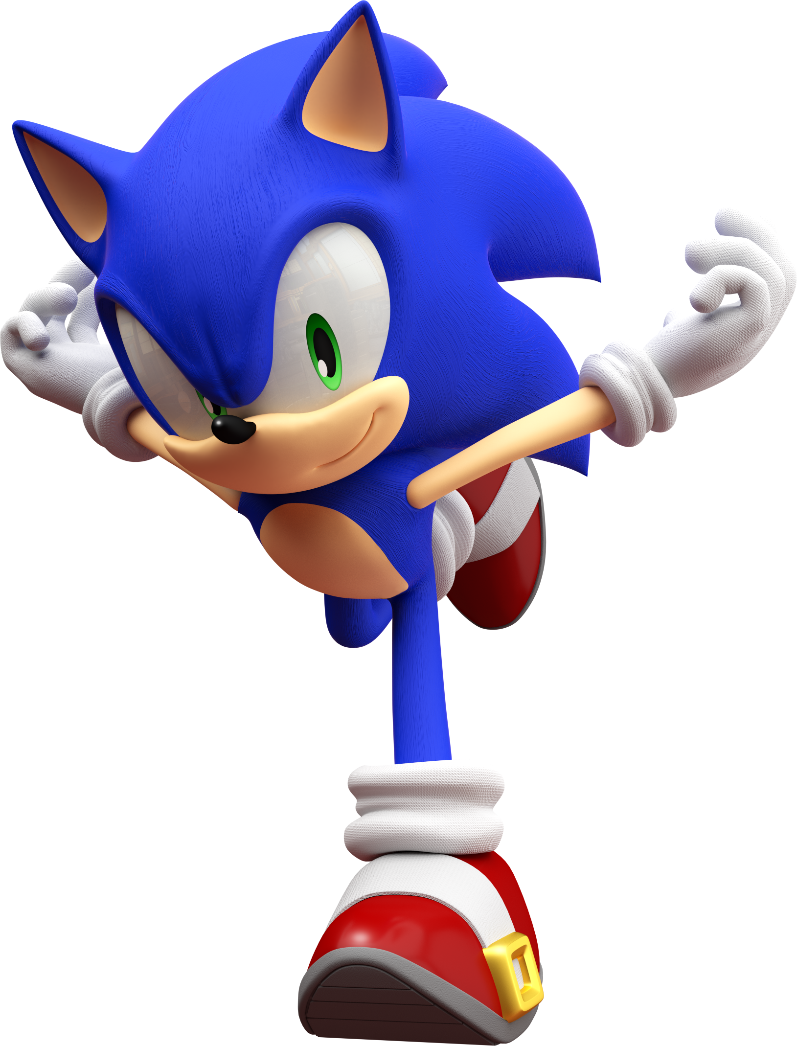 Sonic Running - Sonic The Hedgehog Running (1629x2138)