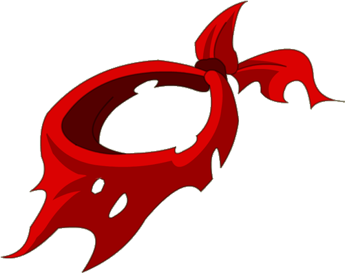 Sparo's Scarf - Red Scarf (500x500)