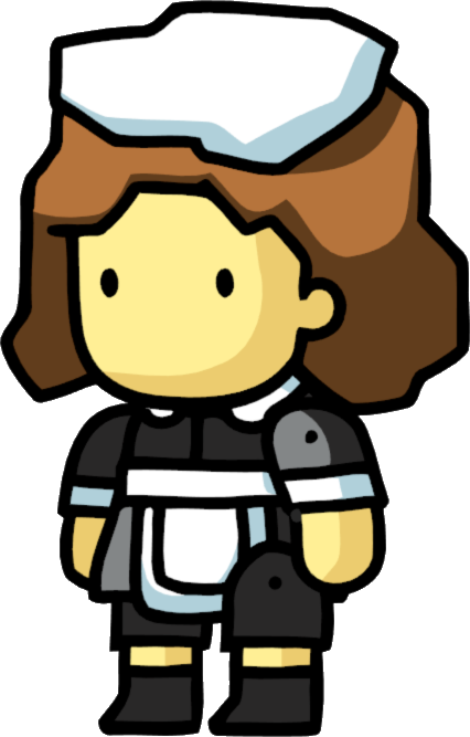 Waitress - Cartoon (426x667)