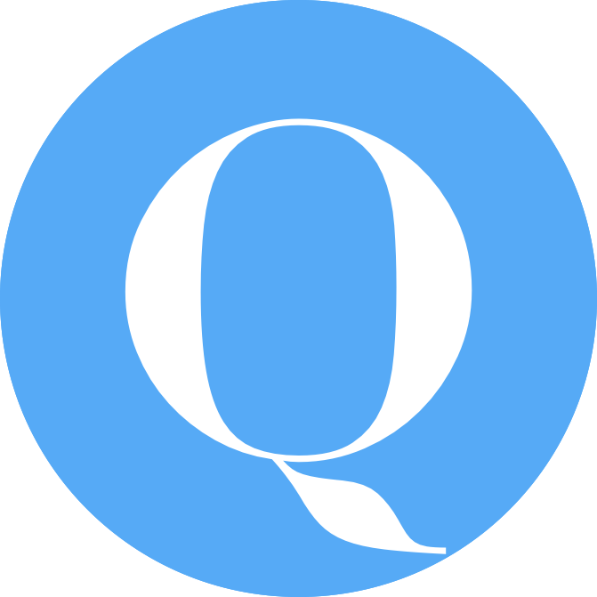Blue Circle White Q Logo - Quizzify, Llc (671x671)