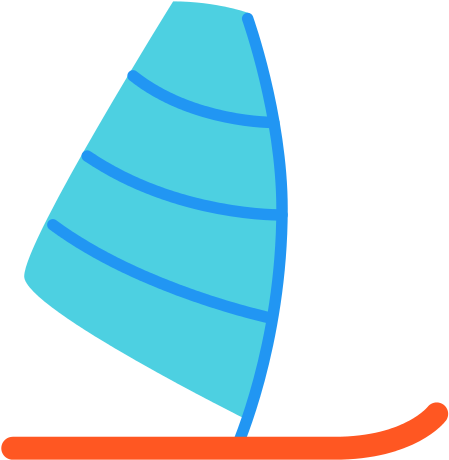 Windsurf Board - Sail (550x550)