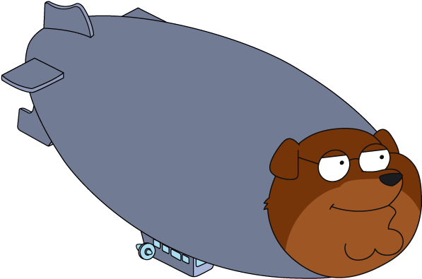 Fg Decoration Hindenpeter-dogversion - Cartoon (800x585)