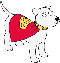 Decoration Kryptothesuperdog - Cartoon (460x460)
