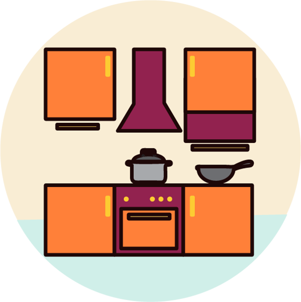 Download Graphic Patterns - Kitchen (600x602)