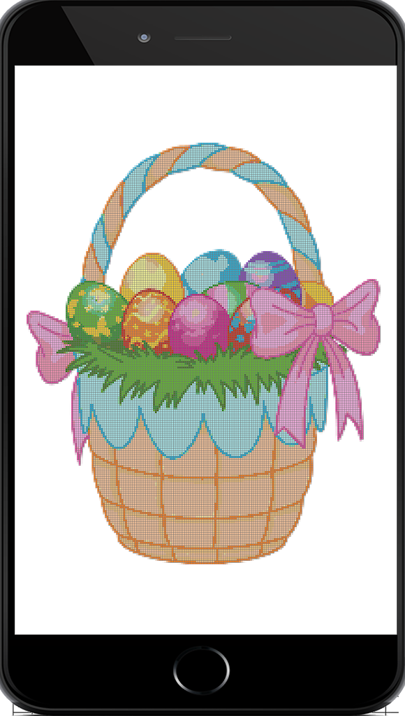 Easter Basket Clip Art (580x1024)