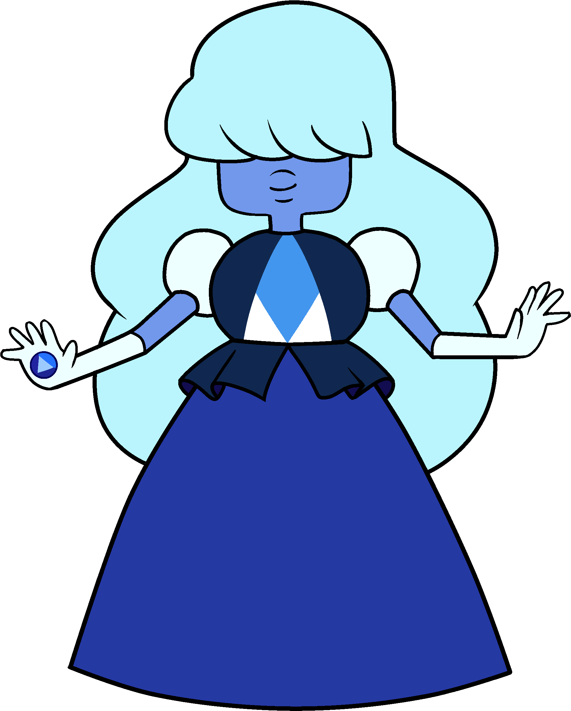 Sapphire The Answer Model - Sapphire Su (2000x2572)
