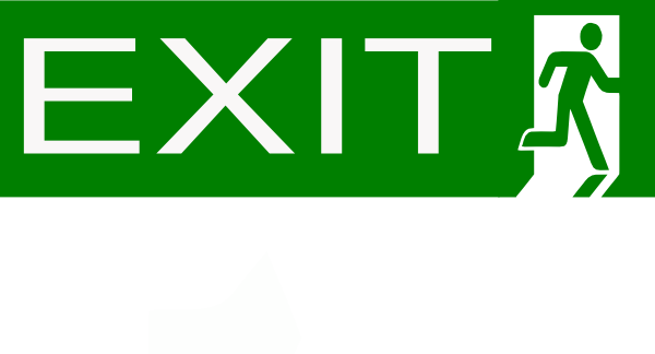 Exit Clipart (600x324)