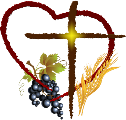 Heart Cross Clip Art (419x446)