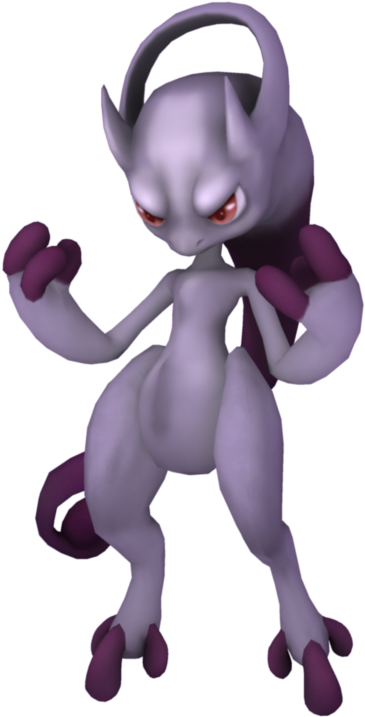 Mega Mewtwo Ssbb Mod - Mega Mewtwo Y 3d (474x768)
