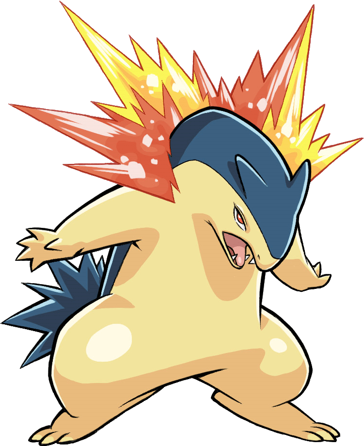 Stats, Moves, Evolution, Locations & Other - Pokemon Typhlosion (751x920)