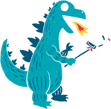 Everyone Loves Marshmallow - Dragon (571x495)