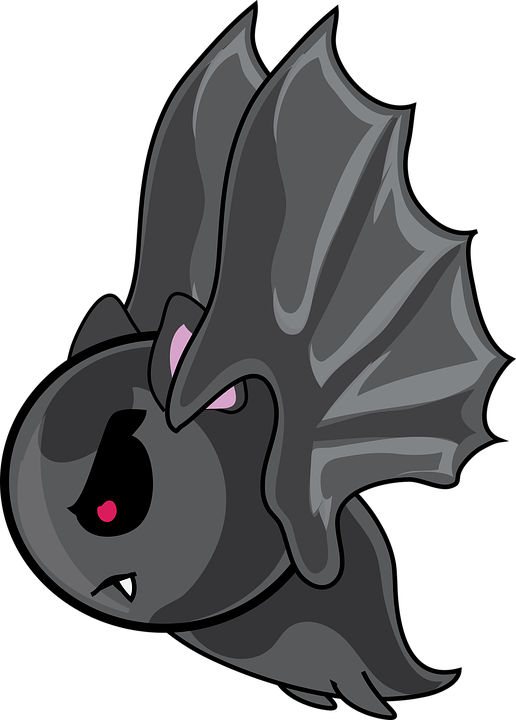 Bat Cartoon - Bat (516x720)