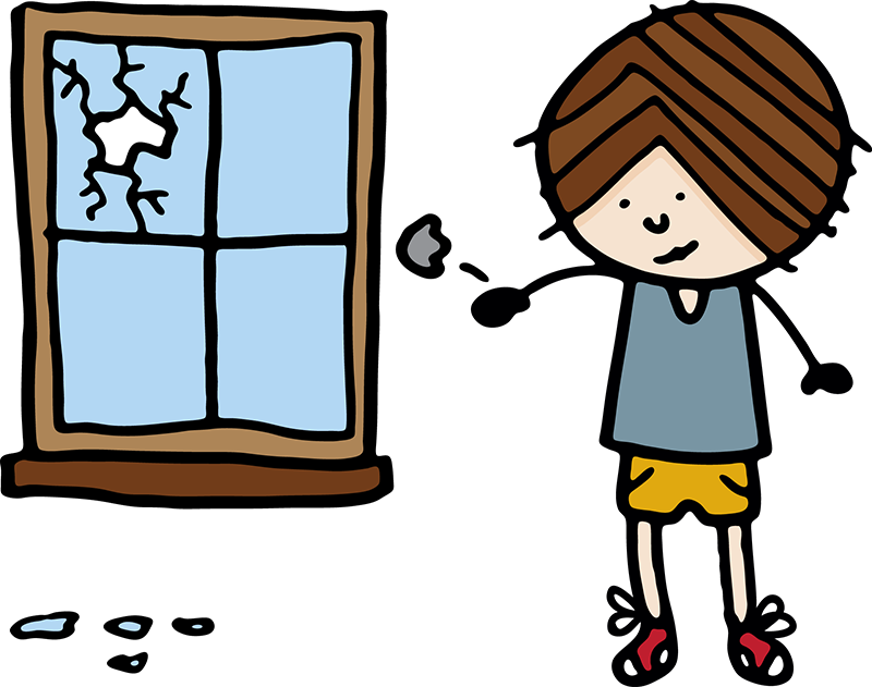 Broken Window - Throwing Stone At Window (800x631)