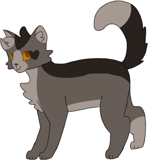 Twigkit Loner Thunderclan Twigpaw Apprentice Mentored - Nugget (523x565)