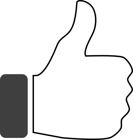 Thumbs Up On Black (564x594)