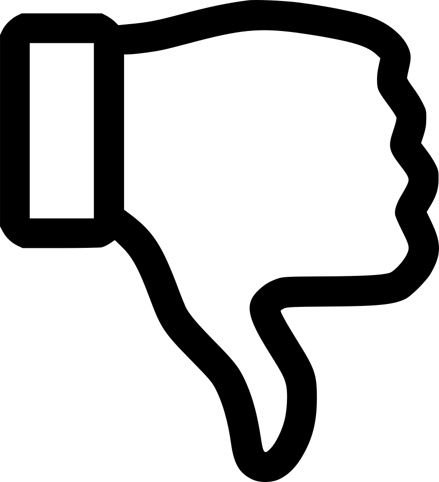 Thumbs Down Comments - Thumbs Down Comments (892x980)