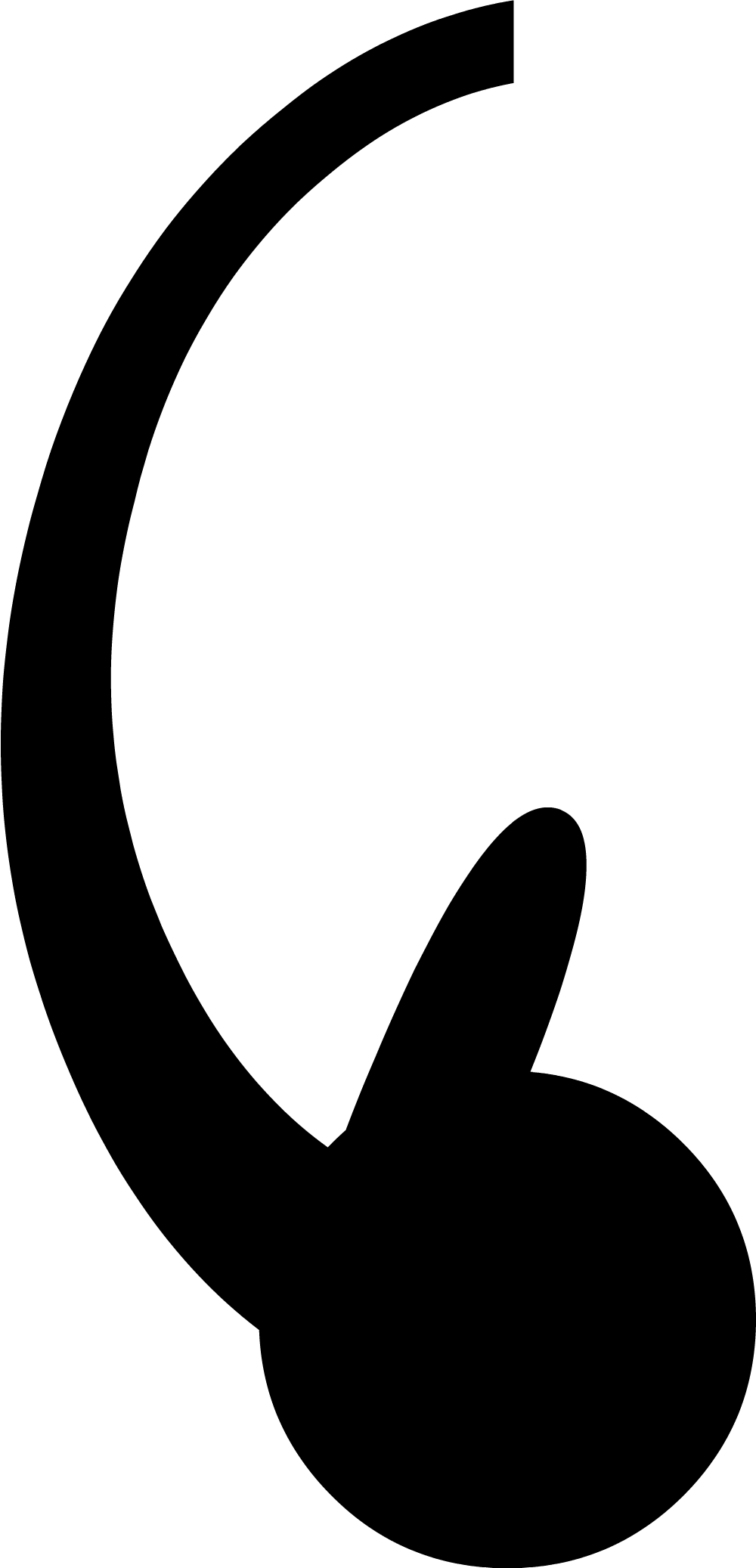 Thumbs Arm - Bfdi Hand (1000x2074)