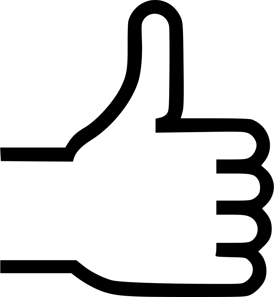 Approve Like Thumb Thumbs Up Vote Comments - Portable Network Graphics (902x980)
