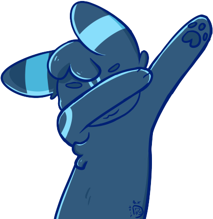 Shiny Umbreon Dab (500x500)