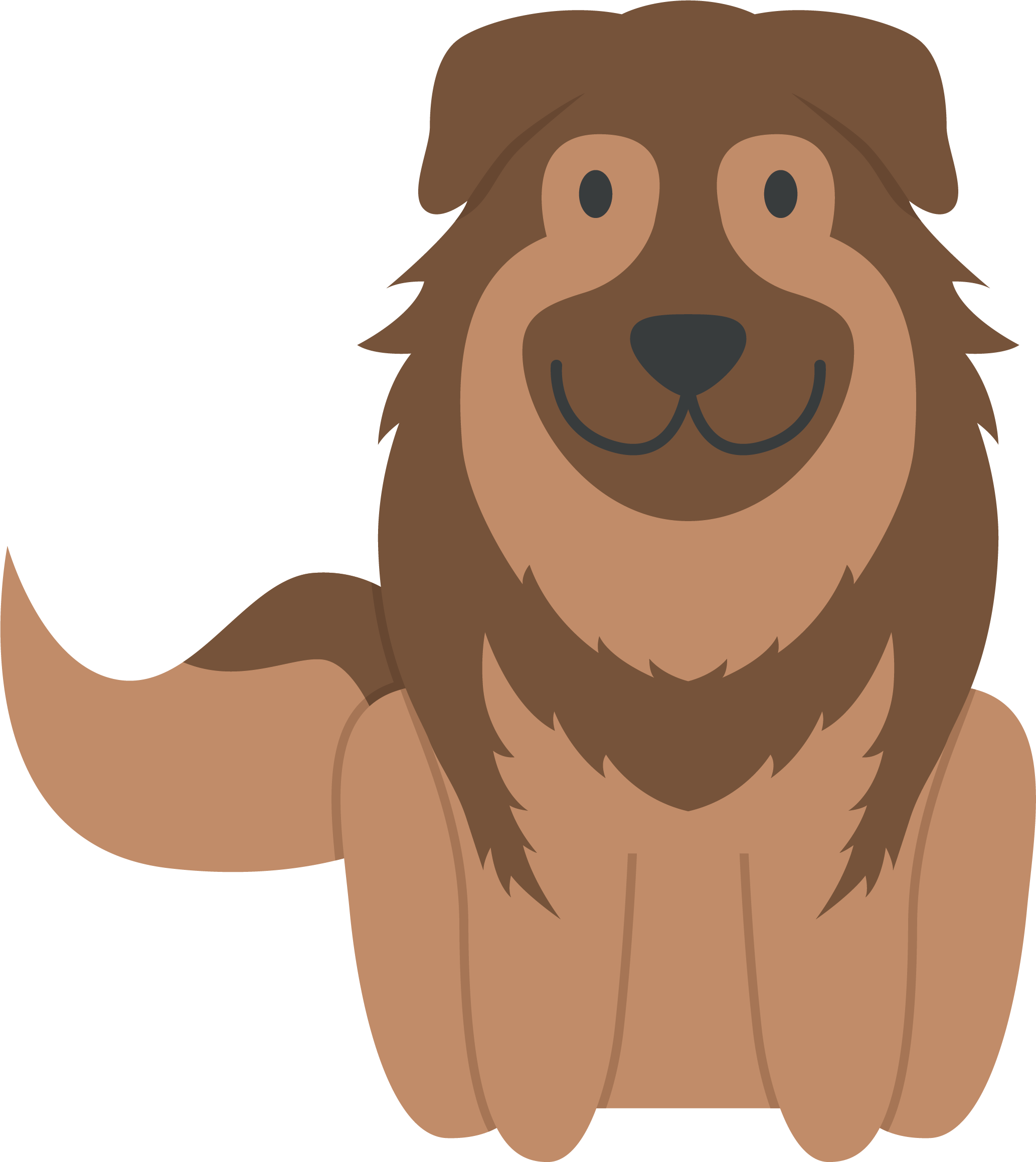 Puppy Dog Lion Euclidean Vector - Vector Graphics (2066x2319)
