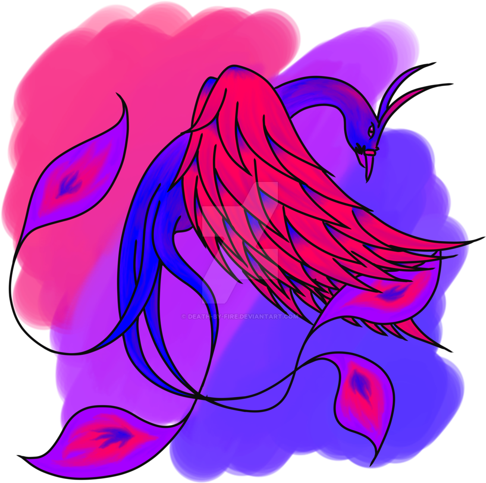 Phoenix Pride - Drawing (1024x1024)
