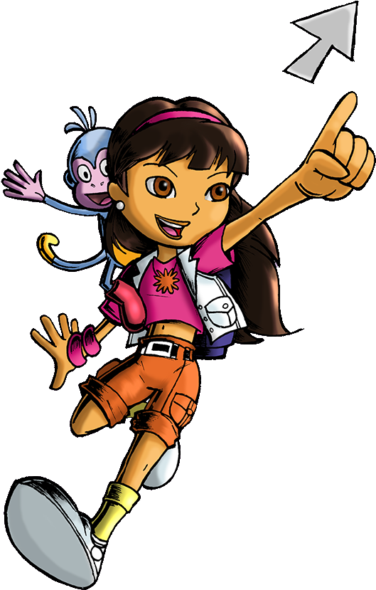 Dora Marquez - Cartoon (747x847)