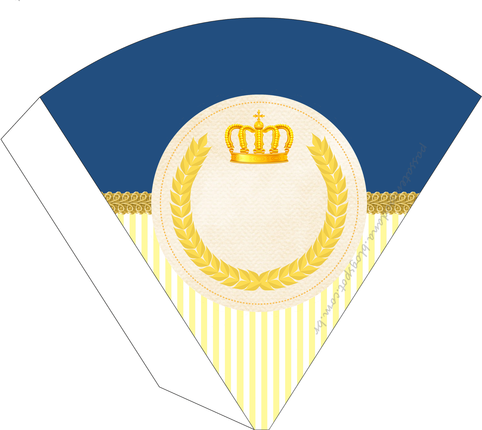 Cone - Crown Vector (1600x1416)