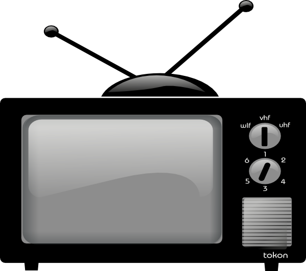 Television Clip Art (600x532)