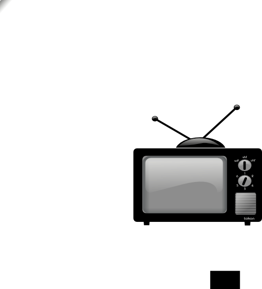 Television Clip Art (540x594)
