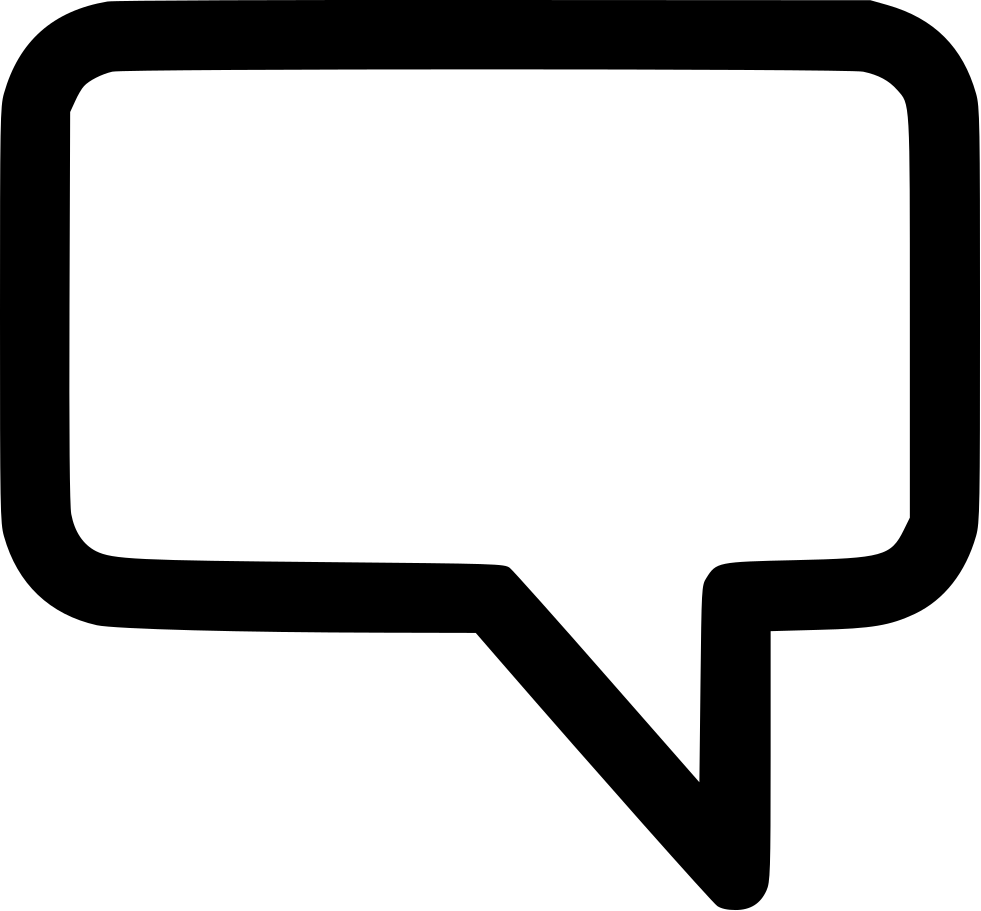 Chat Bubble Talk Message Communication Comment Comments - Conversacion Icono (981x911)