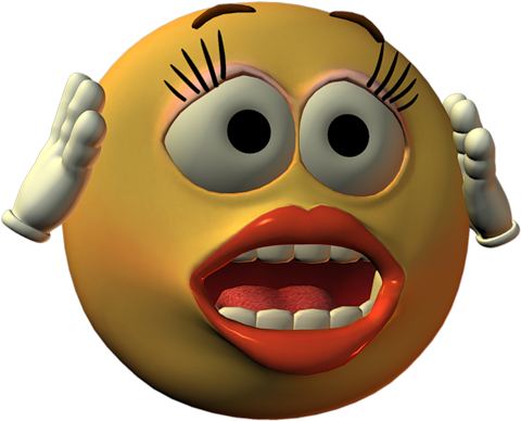 Smileys - Смайлик Ужас (500x416)