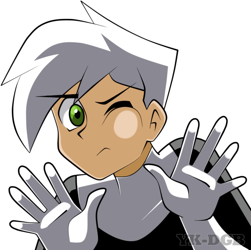 Danny Phantom Uwu By Yk-dgb - Art (927x861)