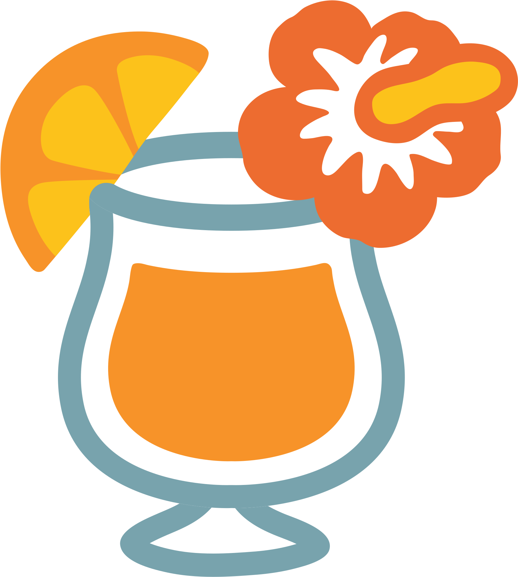Open - Tropical Emojis (2000x2000)