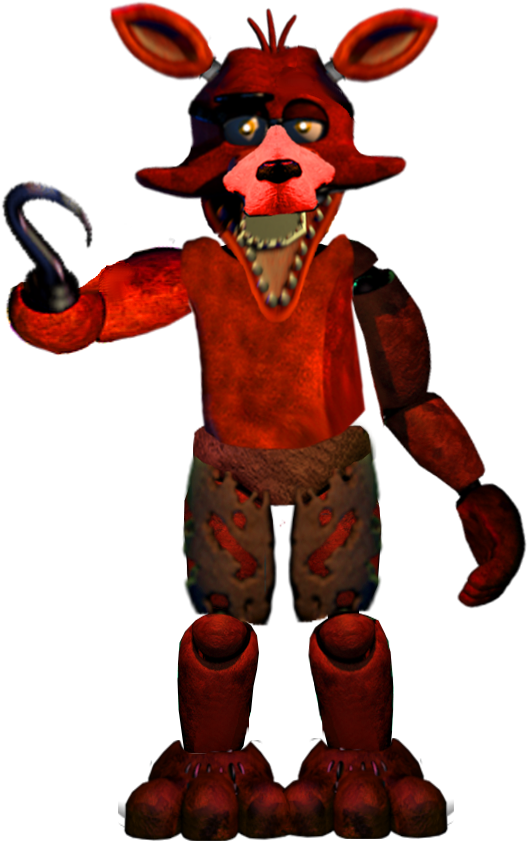 Unwithered Foxy - Costume (558x877)