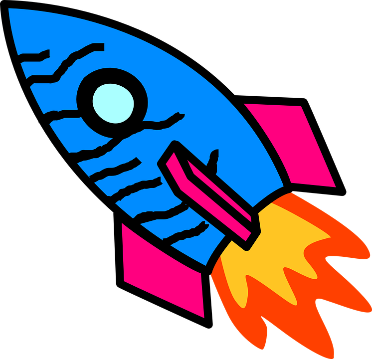 Clipart Rocket (746x720)