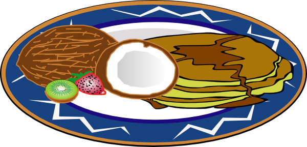 Transparent Breakfast Clipart (600x289)