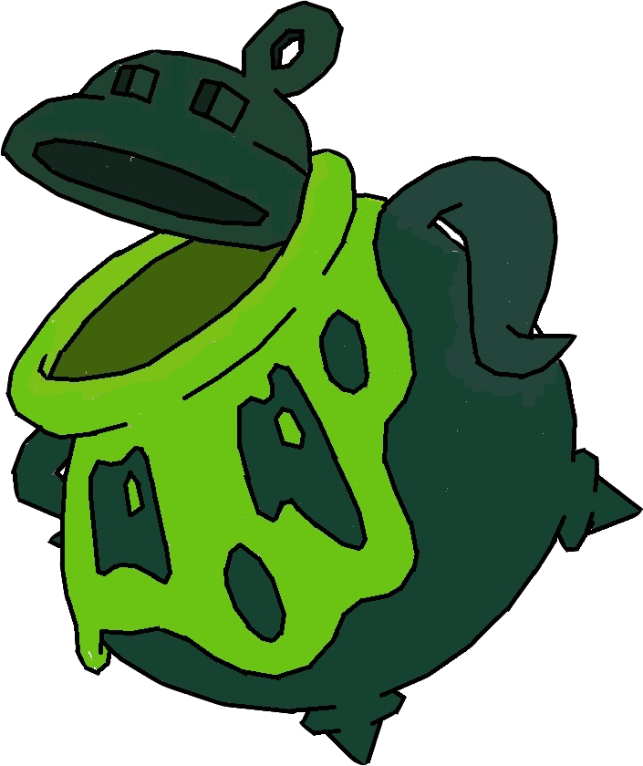 Poison Pot - Cartoon (705x840)