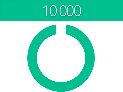 10000 Loops Vine - Vector Graphics (400x350)