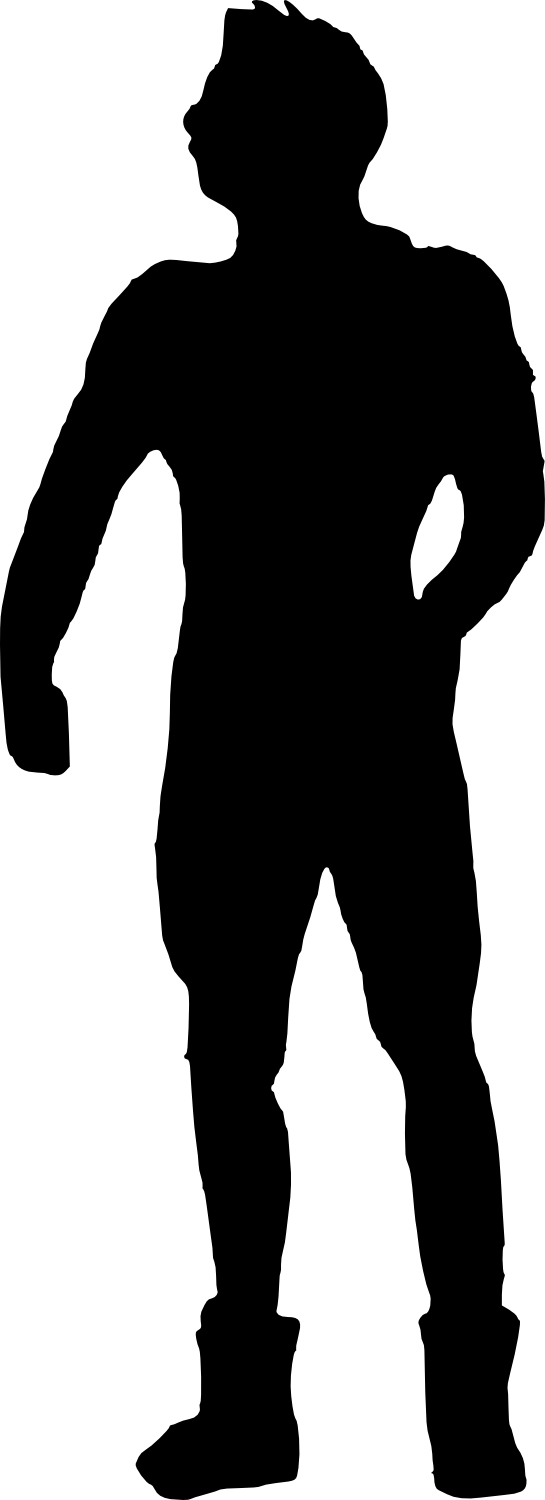 Silhouette Clip Art - Portable Network Graphics (545x1500)