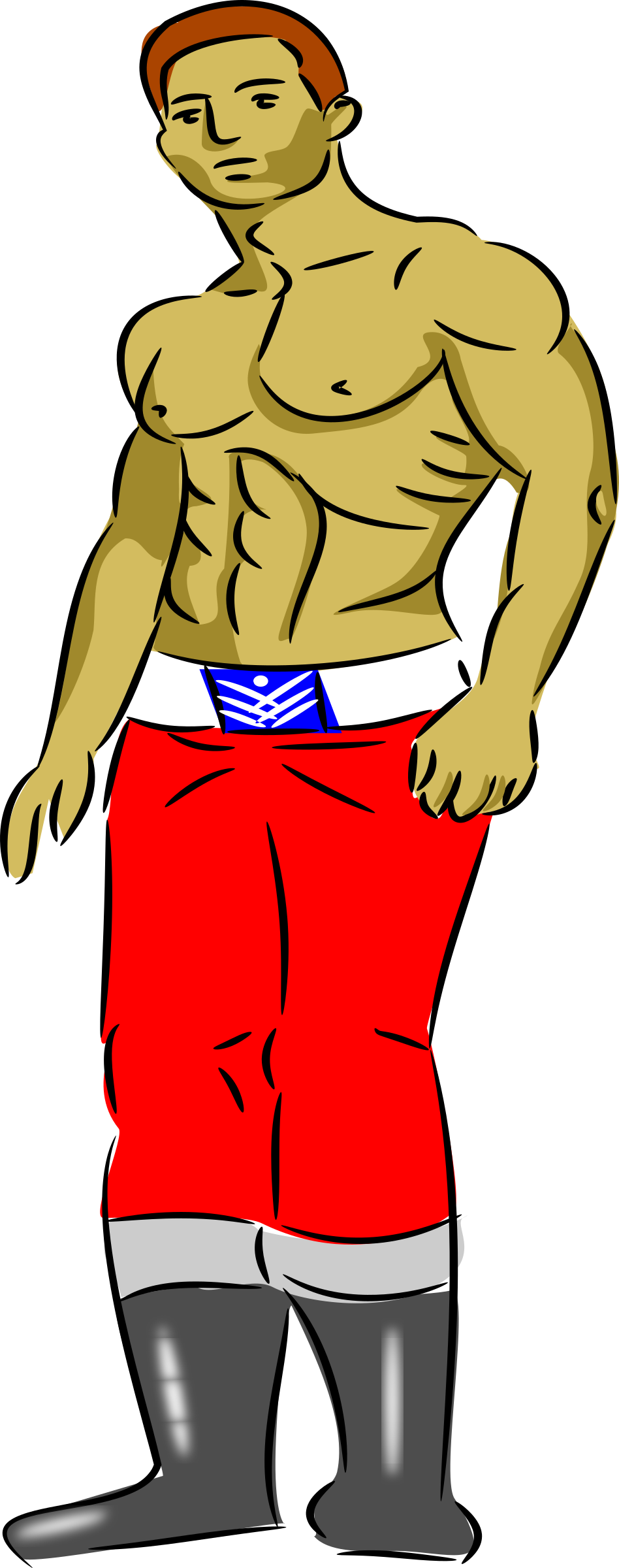 Big Image - Body Without Head Cartoon (948x2400)